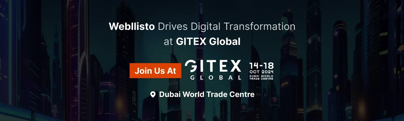 Webllisto at GITEX Global 2024, Dubai World Trade Centre, 14 to 18 October 2024